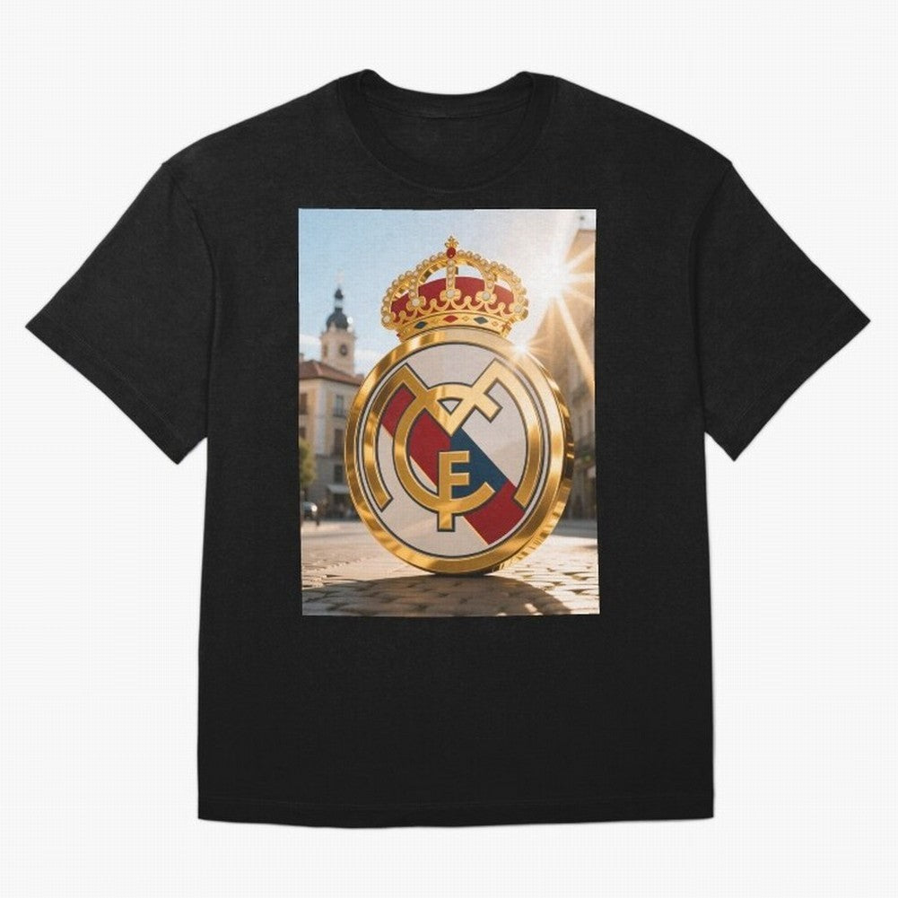 Plaza Sol Real Madrid Oversized T-Shirt Turn Every Weekend Toward FIFA World Cup 2026 USA Canada Mexico Centered on Haaland and Mbappe, Germany Energy, Football Festival Excitement, Trophy Ambitions, Country Rivalries and Star Player Buzz; Ideal