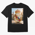 Plaza Sol Real Madrid Oversized T-Shirt Turn Every Weekend Toward FIFA World Cup 2026 USA Canada Mexico Centered on Haaland and Mbappe, Germany Energy, Football Festival Excitement, Trophy Ambitions, Country Rivalries and Star Player Buzz; Ideal