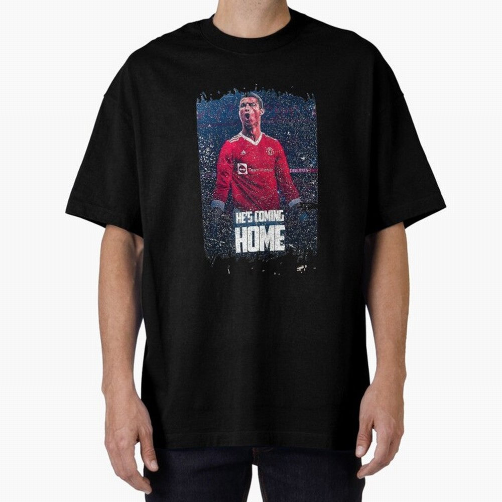 Cristiano Ronaldo Cristiano Ronaldoo Oversized T-Shirt Keep the Legacy of FIFA World Cup 2026 Group Stage Spirit, Built around Portugal, Mbappe and Neymar, Worldwide Fan Energy, Dramatic Goals, Stadium Lights and Championship Celebrations; Great