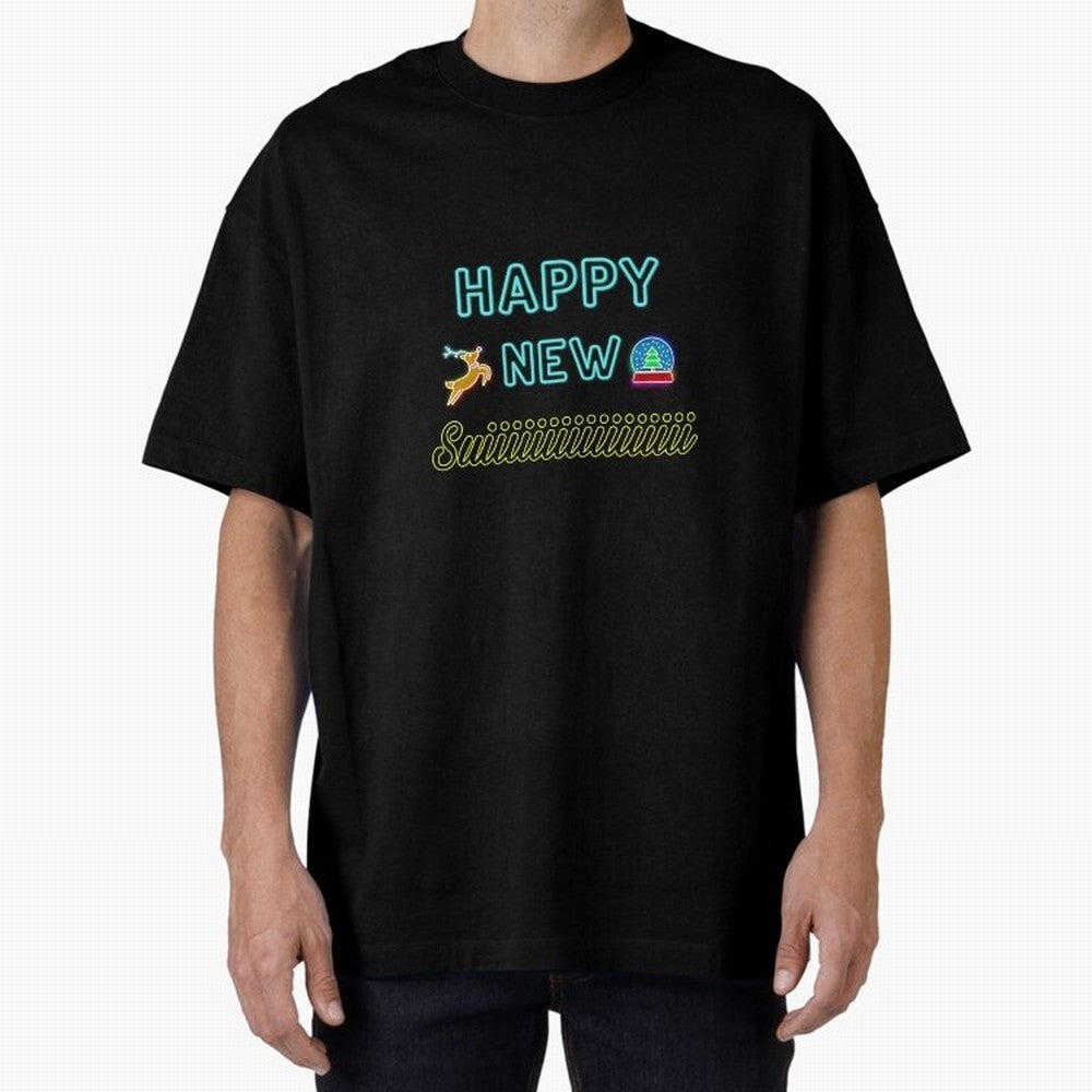 Happy new suiiiii, Cr7 goal Oversized T-Shirt Carry the Colors and Pride of the FIFA World Cup 2026 USA Canada Mexico Journey through Mbappe Highlights, Germany Pride, Stadium Chants, National Pride, Trophy Dreams and Unforgettable Football