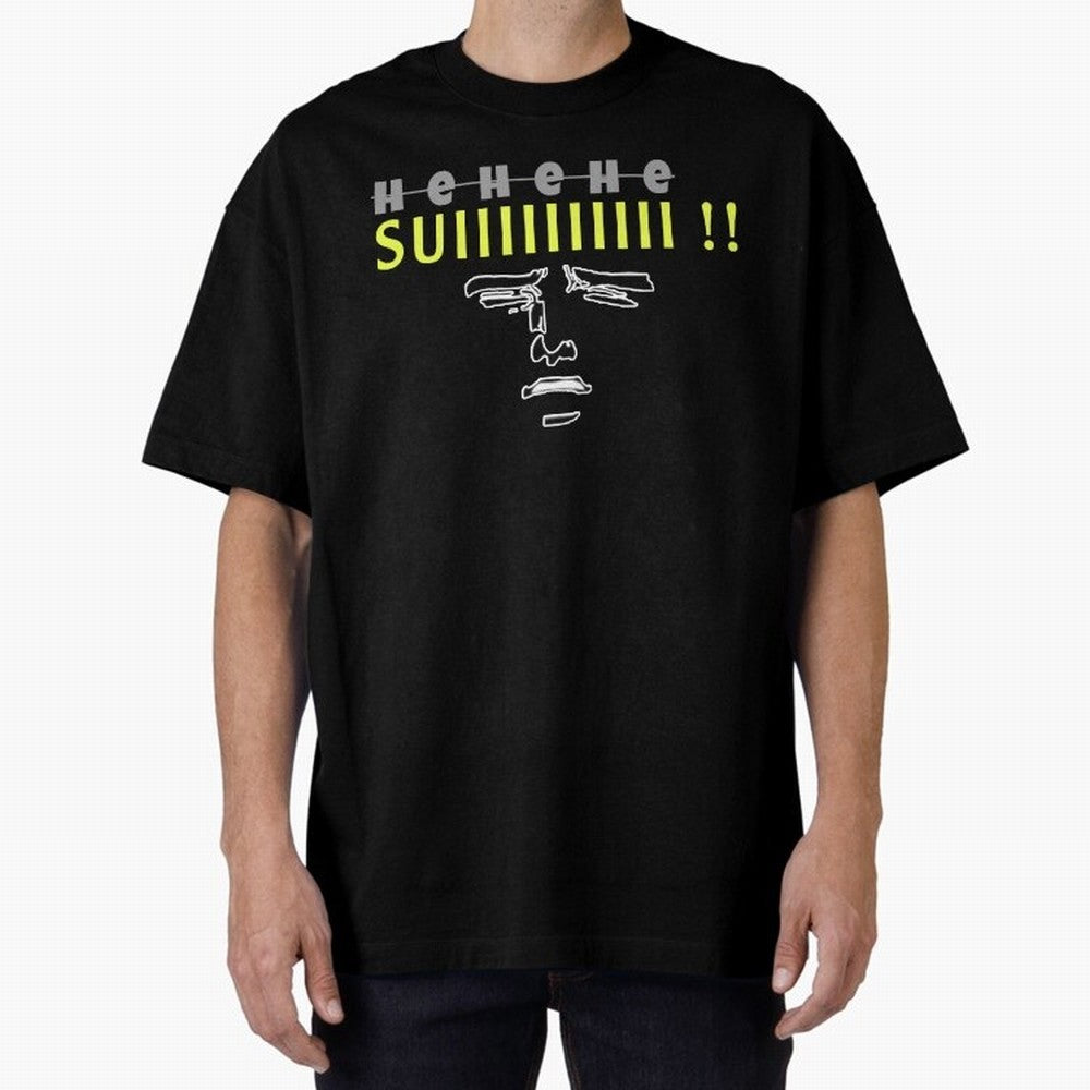 Hehehe siuuu CR7 goal Oversized T-Shirt Turn Every Weekend Toward Global Football Passion for FIFA World Cup 2026, with Messi and Cristiano Ronaldo, Argentina, Football History, Final Match Energy, Crowd Noise and Once in a Lifetime Moments; Made