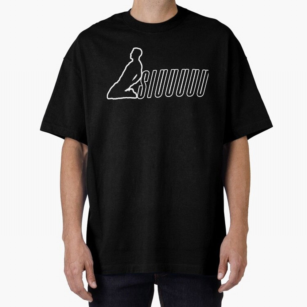 Siuuu CR7 funny goal Oversized T-Shirt Bring Match Day Fire to FIFA World Cup 2026 Spirit, Capturing Argentina and Brazil, Mbappe, Football Festival Excitement, Trophy Ambitions, Country Rivalries and Star Player Buzz; Perfect for Fans, Collectors,