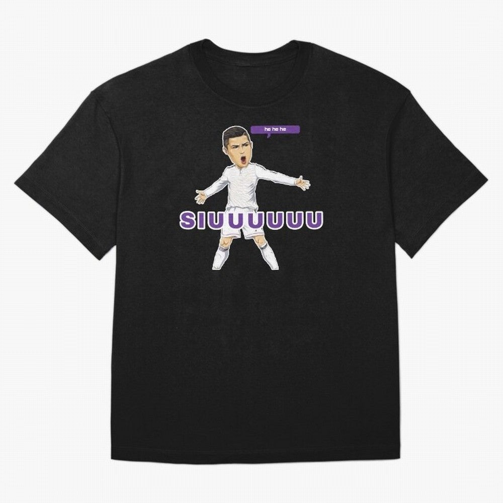 Hehehe siuuu Oversized T-Shirt Stand with the FIFA World Cup 2026 Journey through Messi and Cristiano Ronaldo Highlights, Argentina and Brazil Pride, Fan Favorite Moments, National Team Passion, Big Match Drama and Soccer History; Great for