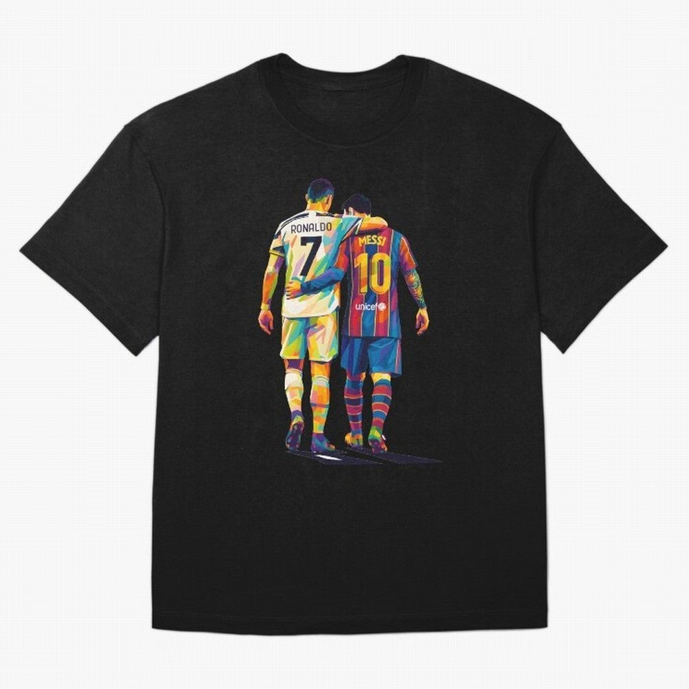 Cristiano Ronaldo & Messi Oversized T-Shirt Turn Football Passion into Match Day Hype around FIFA World Cup 2026 Group Stage, Haaland, Spain and Netherlands, Stadium Chants, National Pride, Trophy Dreams and Unforgettable Football Memories; Great