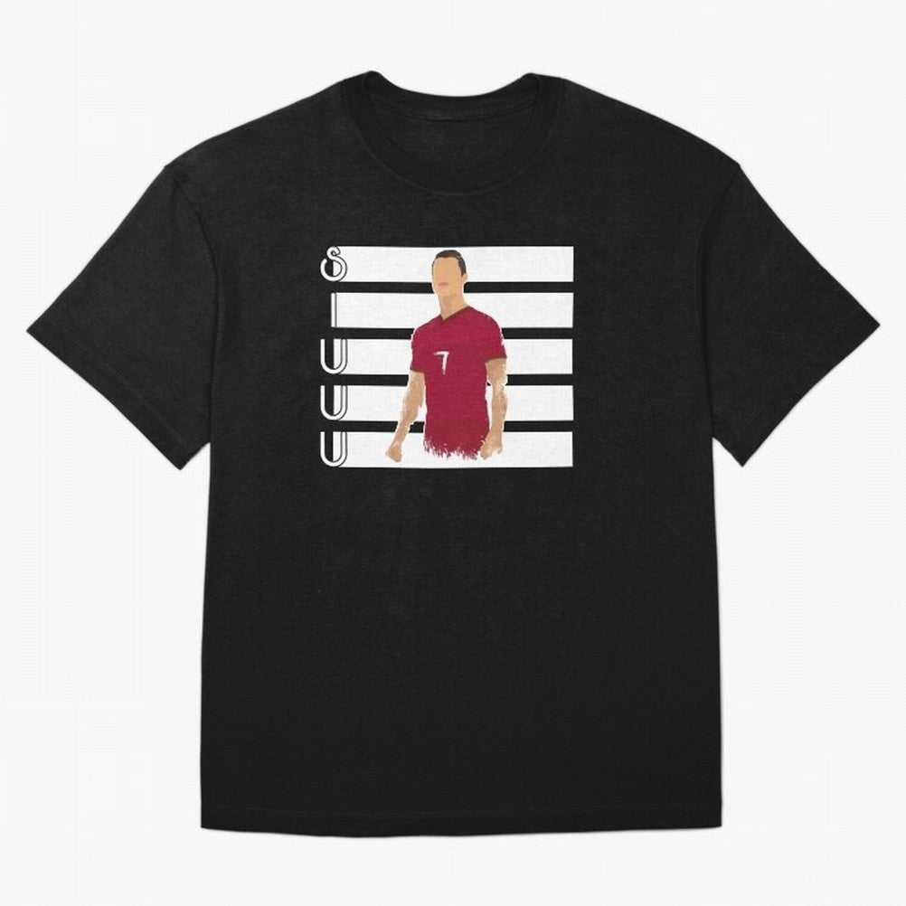 Siuuu cr7 funny goal Oversized T-Shirt Show Passion for the Stars of FIFA World Cup 2026 USA Canada Mexico for Fans of CR7 and Messi and England, Bringing Football Passion, Legendary Performances, Festival Vibes and Supporter Community; Ideal for