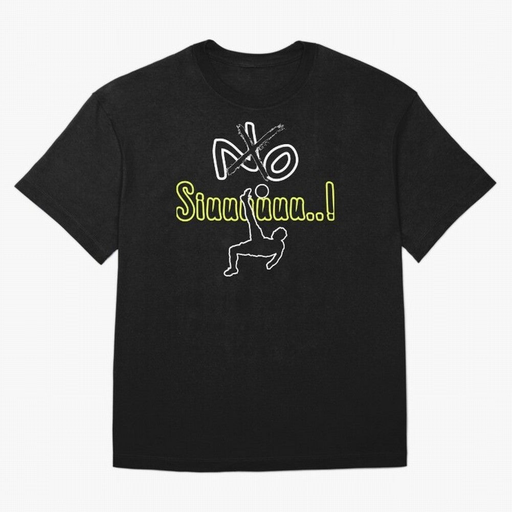 No SIUUU Cristiano ronaldo suiii Oversized T-Shirt Feel the Heartbeat of FIFA World Cup 2026 Group Stage for Fans of Neymar and Spain and Netherlands, Bringing Stadium Chants, National Pride, Trophy Dreams and Unforgettable Football Memories; Built