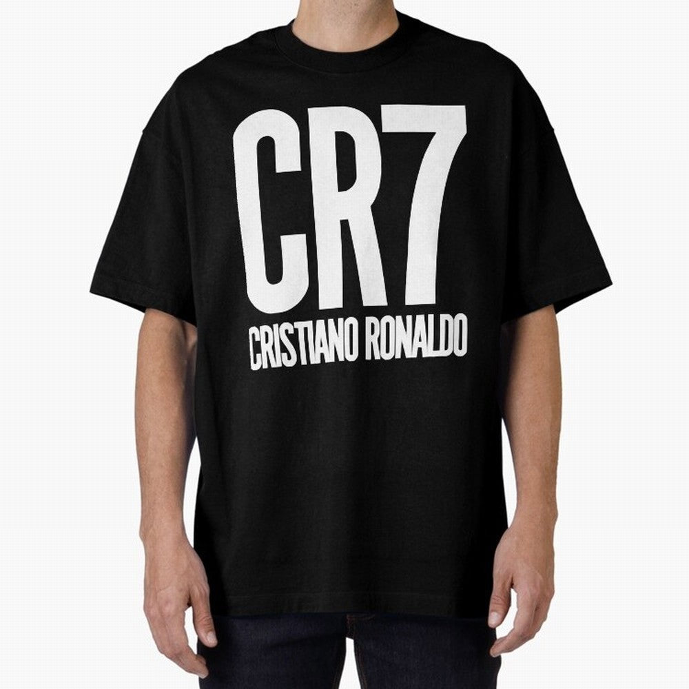 CR7 Cristiano Ronaldo Oversized T-Shirt Fuel the Hype around FIFA World Cup 2026 for Fans of CR7 and Messi and England and Germany, Bringing Match Day Excitement, Supporter Culture, Golden Goals and Global Football Passion; Ideal for Passionate