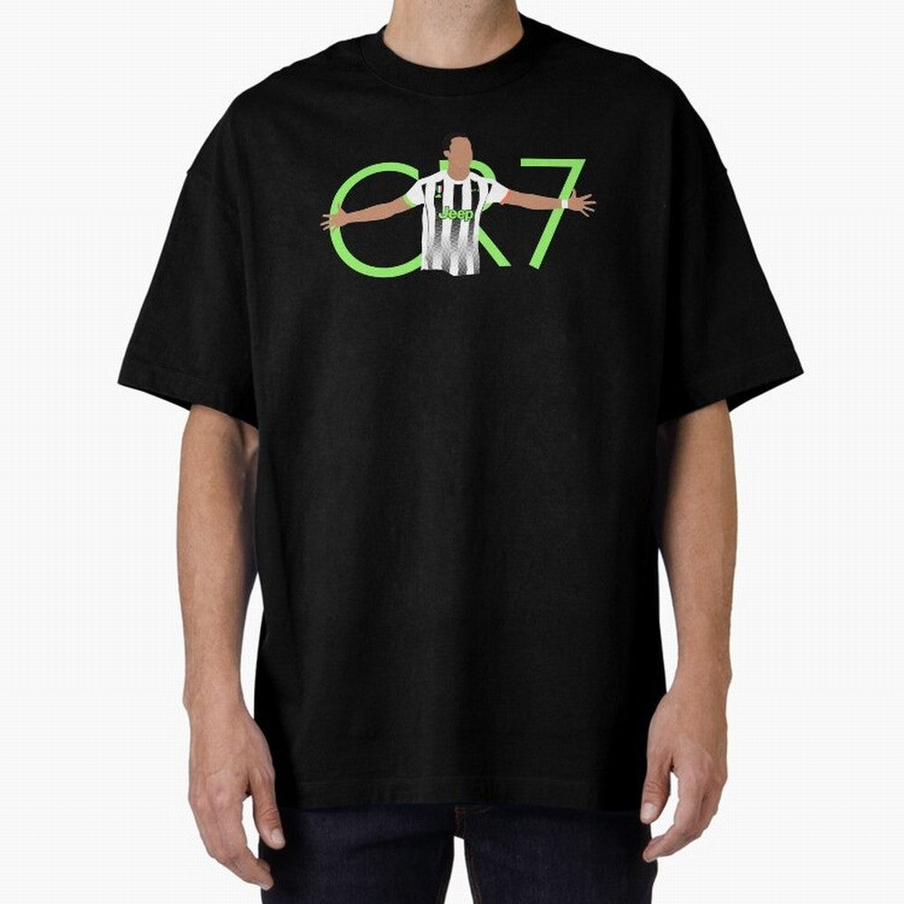 CR7 Oversized T-Shirt Honor Champions and Dreams in Global Football Passion for FIFA World Cup 2026 Group Stage, with Messi, CR7 and Mbappe, Brazil, Portugal and Argentina, Match Day Excitement, Supporter Culture, Golden Goals and Global Football