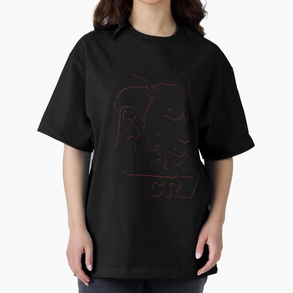 CR7 cristiano ronaldo logo Oversized T-Shirt Remember the FIFA World Cup 2026 Group Stage Journey through Messi, CR7 and Mbappe Highlights, Argentina and Brazil Pride, Goal Celebration Energy, Supporter Heritage, Football Icons and Worldwide