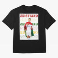 Cristiano Ronaldo designs Oversized T-Shirt Fuel Your Fan Pride for Global Football Passion for FIFA World Cup 2026 Group Stage, Driven by CR7, Portugal, Spain and Germany, Football History, Final Match Energy, Crowd Noise and Once in a Lifetime