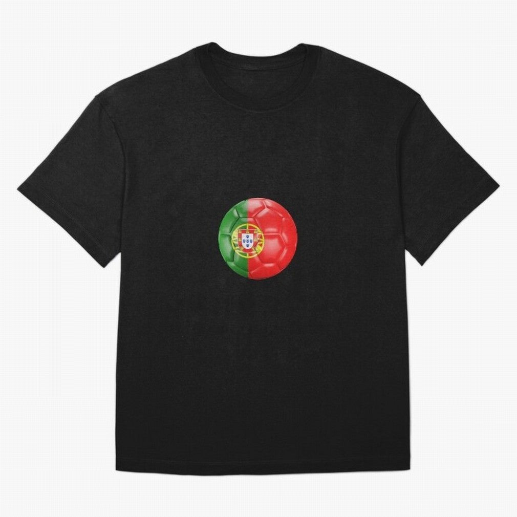 Portugal Oversized T-Shirt Carry Global Football Passion for FIFA World Cup 2026, Featuring Messi, CR7 and Mbappe, France, Sports Nostalgia, International Competition, Famous Players and Unforgettable Victories; Made for Collectors Who Enjoy Iconic