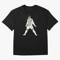 Cristiano Ronaldo Oversized T-Shirt Carry the Colors and Pride of the FIFA World Cup 2026 USA Canada Mexico Journey through Messi Highlights, England Pride, Match Day Excitement, Supporter Culture, Golden Goals and Global Football Passion; Ideal