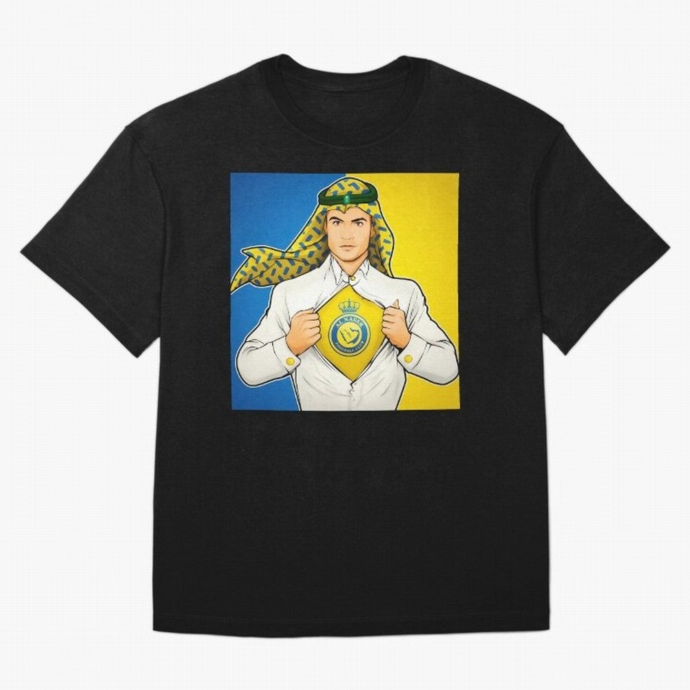 Al Nassr Cr7 Oversized T-Shirt Join the Countdown to FIFA World Cup 2026 Spirit, Filled with Germany, Haaland, Fan Favorite Moments, National Team Passion, Big Match Drama and Soccer History; Built for Supporters Chasing Trophy Dreams, Final Match