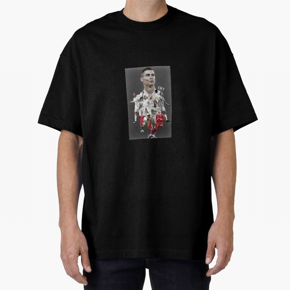 Cristiano Ronaldo Oversized T-Shirt Bring International Match Energy to Match Day Hype around FIFA World Cup 2026 Group Stage, Neymar, Haaland and Cristiano Ronaldo, Argentina, Global Supporter Spirit, Legendary Goals, National Colors and