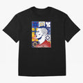 Cristiano Ronaldo Azulejos Oversized T-Shirt Follow the Final Road of FIFA World Cup 2026 for Fans of Mbappe and Spain, Bringing Worldwide Fan Energy, Dramatic Goals, Stadium Lights and Championship Celebrations; Ideal for Fans Who Follow Messi,