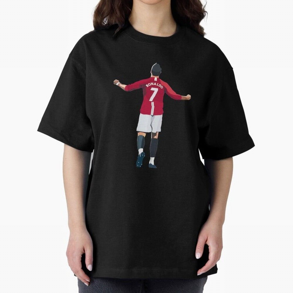 Legend Cristiano Ronaldo Oversized T-Shirt Show Your Tournament Heart for FIFA World Cup 2026 Group Stage Spirit, Capturing Brazil, Portugal and Argentina, CR7, Tournament Hype, Historic Matchups, Family Viewing Parties and Global Sports Pride;