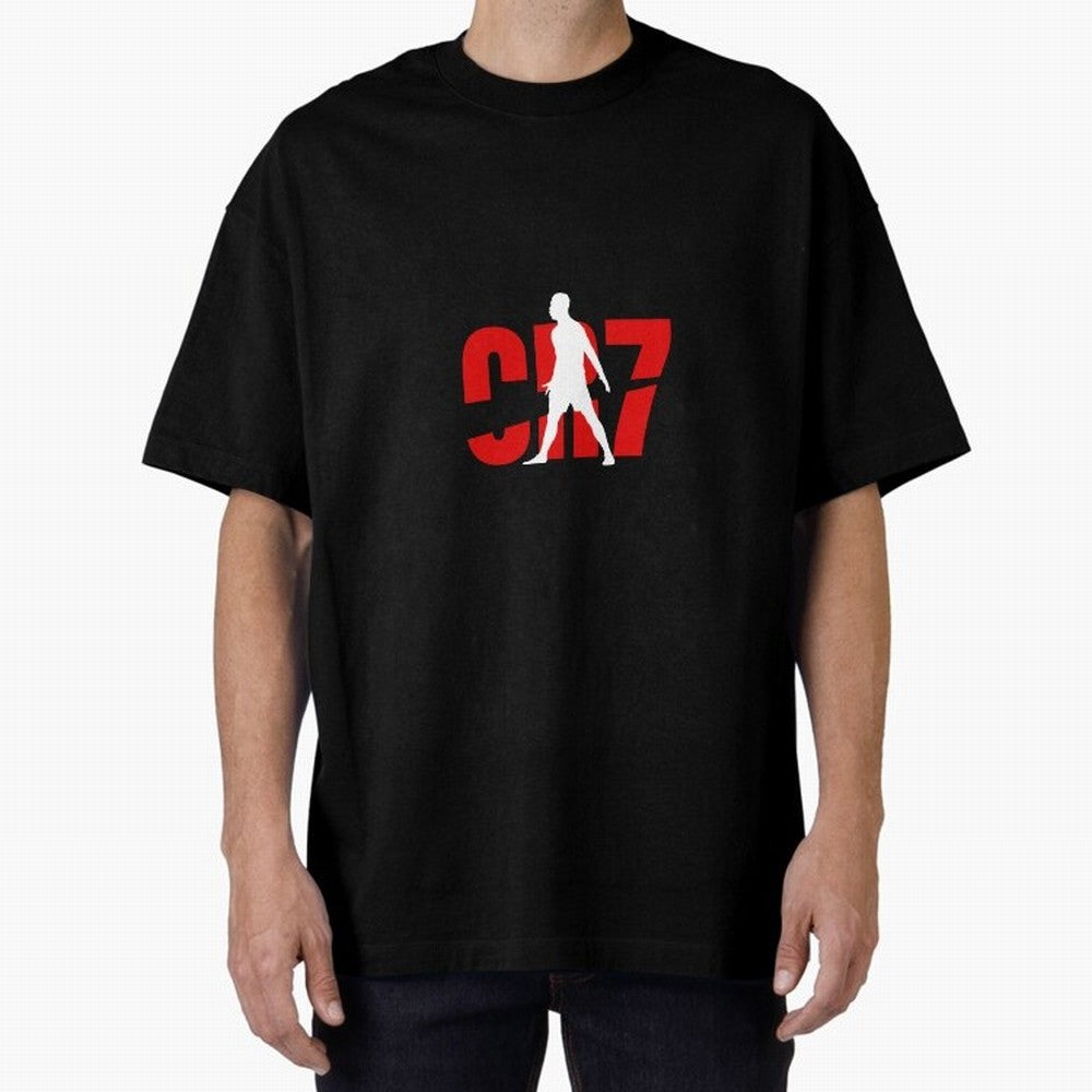 cristiano Ronaldo T-shirt Oversized T-Shirt Create FIFA World Cup 2026 Group Stage Spirit, Made for Portugal, Cristiano Ronaldo, Haaland and CR7, Football Festival Excitement, Trophy Ambitions, Country Rivalries and Star Player Buzz; Made for