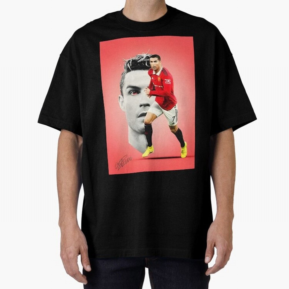 Cr7 Oversized T-Shirt Remember Iconic Moments from the FIFA World Cup 2026 Journey through Cristiano Ronaldo Highlights, England and Germany Pride, Supporter Pride, Iconic Celebrations, Legendary Names and Global Match Day Energy; Perfect for