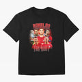 Cristiano Ronaldo The Goat Bootleg Oversized T-Shirt Support FIFA World Cup 2026 Spirit, Celebrating England, France and Netherlands, Cristiano Ronaldo, Haaland and CR7, Global Supporter Spirit, Legendary Goals, National Colors and Tournament