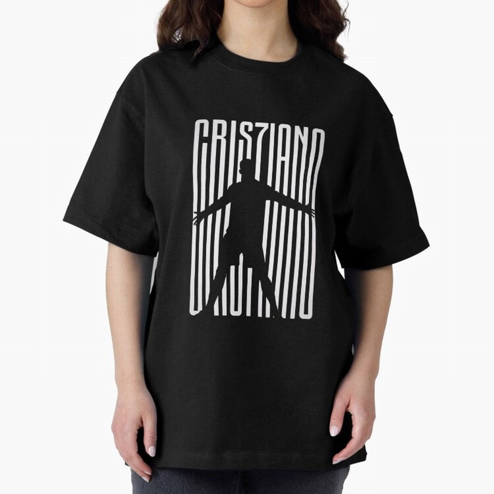 Cristiano Ronaldo designs Oversized T-Shirt Show Fan Pride Across the FIFA World Cup 2026 Journey through Haaland and Mbappe Highlights, Portugal Pride, Champion Mindset, Group Stage Buzz, Knockout Tension and Passionate Fan Culture; Perfect for