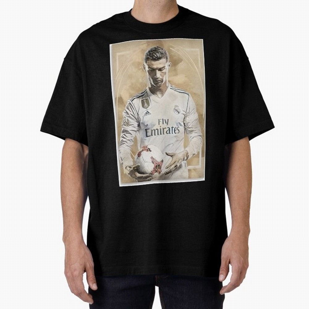 Cr7 Oversized T-Shirt Keep the Legacy of FIFA World Cup 2026 Group Stage for Fans of CR7 and Messi and Brazil, Bringing Tournament Hype, Historic Matchups, Family Viewing Parties and Global Sports Pride; Perfect for Supporters Who Want Bold