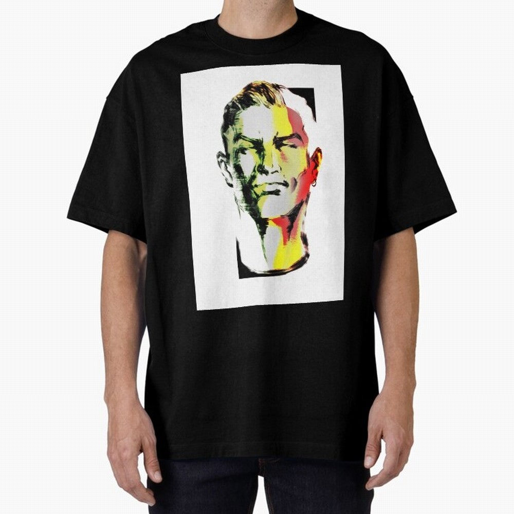 Cristiano Oversized T-Shirt Make Every Kick Count in FIFA World Cup 2026 Made for Haaland, France Energy, Classic Soccer Heritage, Championship Pressure, Fan Loyalty and International Pride; Ideal for Passionate Fans Who Love Underdog Stories,