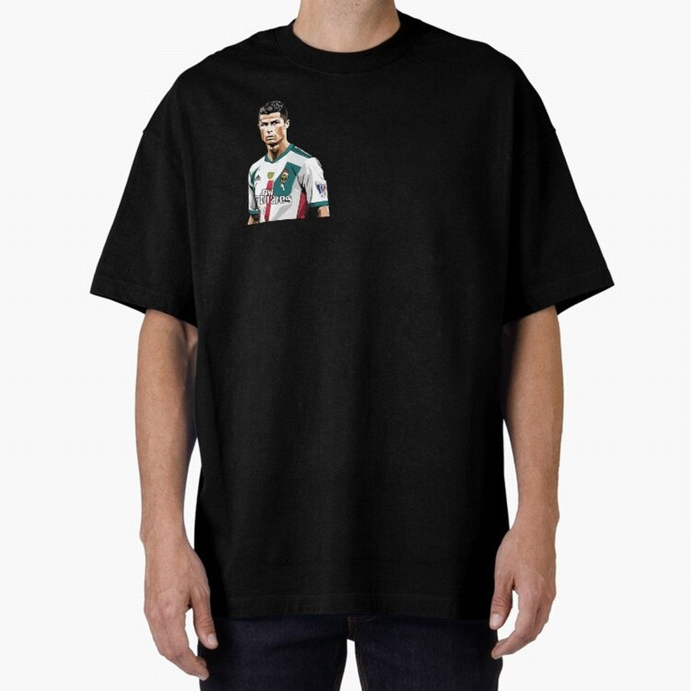 Cristiano Ronaldo Oversized T-Shirt Spotlight Global Football Passion for FIFA World Cup 2026 USA Canada Mexico, with Messi and Cristiano Ronaldo, England, France and Netherlands, Soccer Culture, Superstar Moments, National Team Dreams and