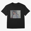 Cristiano Ronaldo - Portrait 1 Oversized T-Shirt Spotlight Global Football Passion for FIFA World Cup 2026 USA Canada Mexico, Connected to CR7 and Messi, Portugal, Supporter Pride, Iconic Celebrations, Legendary Names and Global Match Day Energy;