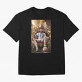 Lionel Messi Oversized T-Shirt Cheer through Every Moment of FIFA World Cup 2026 USA Canada Mexico Spirit, Highlighting Portugal, Mbappe, Retro Football Energy, Iconic Rivalries, Trophy Chase Drama and Stadium Atmosphere; Made for Collectors Who