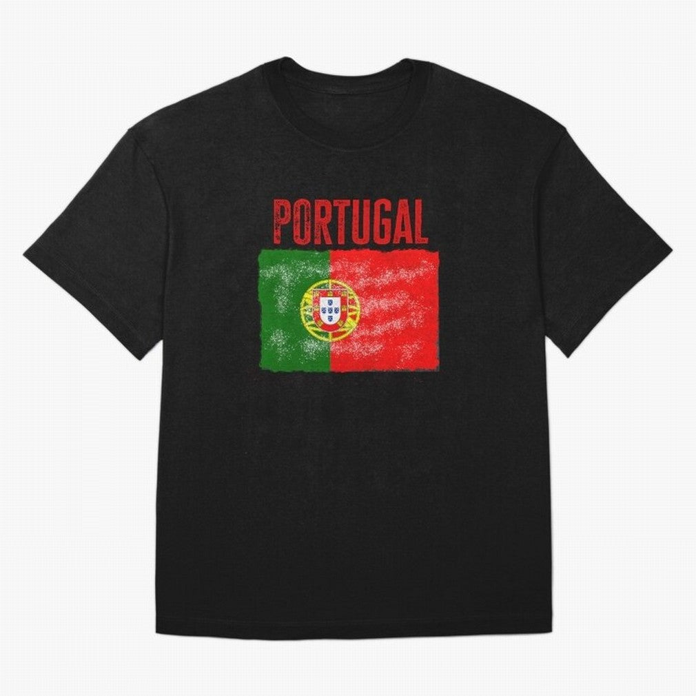 Portugal Oversized T-Shirt Cheer for Global Football Passion for FIFA World Cup 2026, Centered on Neymar, Haaland and Cristiano Ronaldo, Argentina and Brazil, Match Day Excitement, Supporter Culture, Golden Goals and Global Football Passion; Great