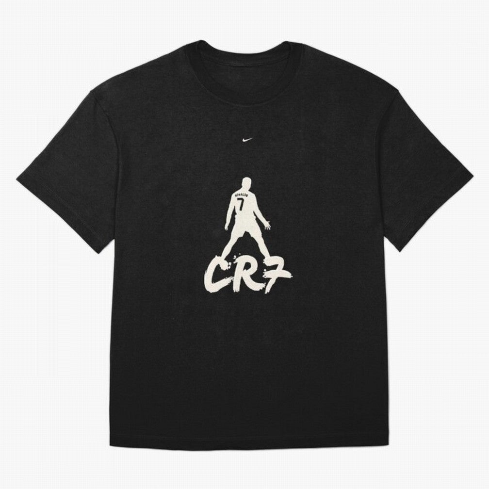 Cristiano Ronaldo CR7 Minimalist Silhouette Football Art Oversized T-Shirt Upgrade Match Day Hype around FIFA World Cup 2026 USA Canada Mexico, Neymar, Haaland and Cristiano Ronaldo, Argentina, Worldwide Fan Energy, Dramatic Goals, Stadium Lights