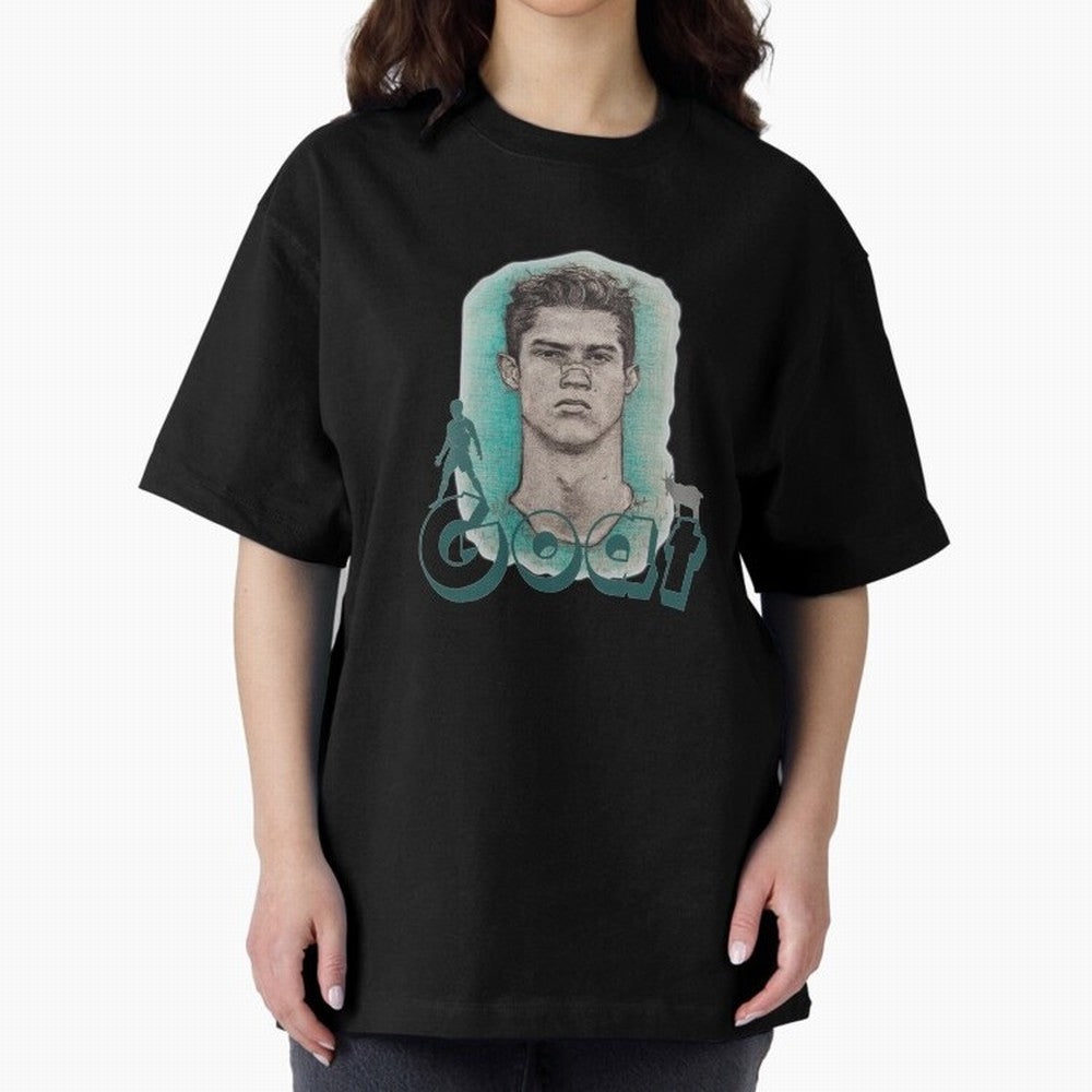 Cristiano Ronaldo - The Goat Oversized T-Shirt Get Ready for FIFA World Cup 2026 USA Canada Mexico Spirit, Inspired by Argentina, Messi and Cristiano Ronaldo, Global Supporter Spirit, Legendary Goals, National Colors and Tournament Celebration;