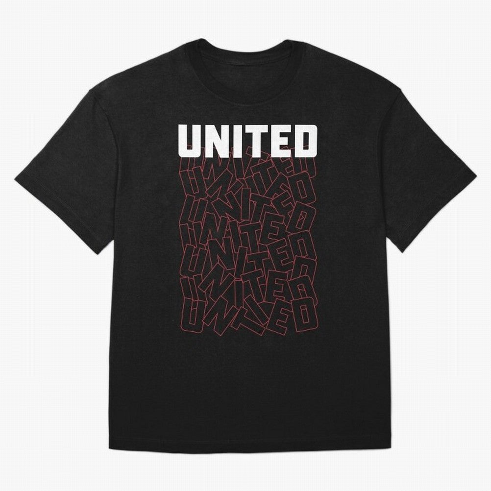 Manchester United Oversized T-Shirt Feel International Energy from Global Football Passion for FIFA World Cup 2026 Group Stage, Highlighting Messi, Neymar and Mbappe, Brazil, Champion Mindset, Group Stage Buzz, Knockout Tension and Passionate Fan