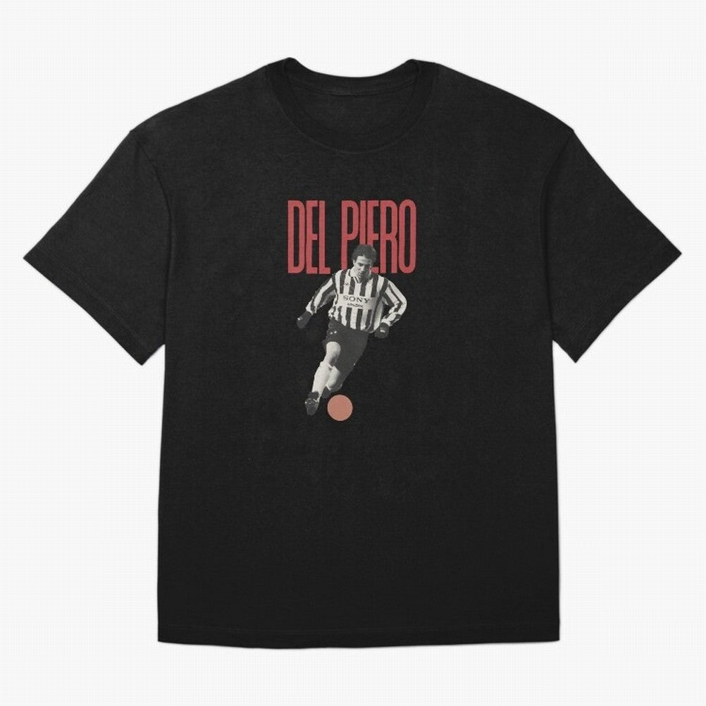 Alessandro Del Piero Minimalist Oversized T-Shirt Share the Excitement of FIFA World Cup 2026 for Fans of Messi and England and Germany, Bringing Football Festival Excitement, Trophy Ambitions, Country Rivalries and Star Player Buzz; Ideal for Fans