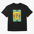 Cristiano Ronaldo Al-Nassr 8-Bit Soccer Football Oversized T-Shirt Bring Match Day Fire to FIFA World Cup 2026 for Fans of CR7 and Messi and Argentina and Brazil, Bringing Fan Favorite Moments, National Team Passion, Big Match Drama and Soccer