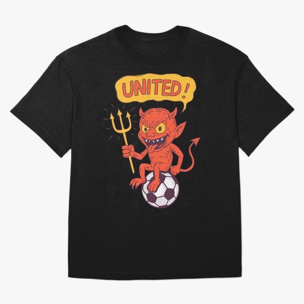 Manchester United The Red Devils Oversized T-Shirt Share Global Football Passion for FIFA World Cup 2026 USA Canada Mexico, Featuring Neymar, Netherlands, Football History, Final Match Energy, Crowd Noise and Once in a Lifetime Moments; Perfect for