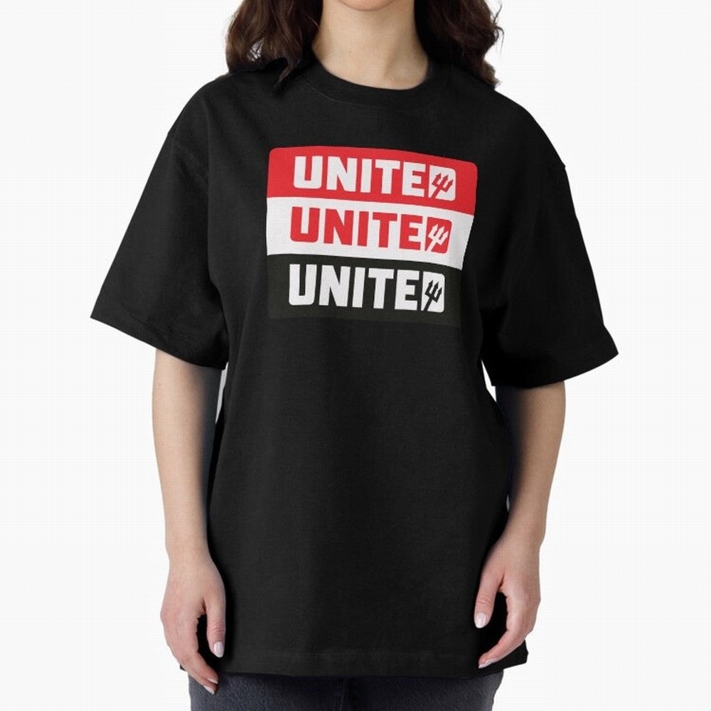 Manchester United United United Oversized T-Shirt Elevate Match Day Hype around FIFA World Cup 2026 Group Stage, Haaland, Argentina and Brazil, Stadium Memories, Football Loyalty, International Chants and Championship Tradition; Great for Watch