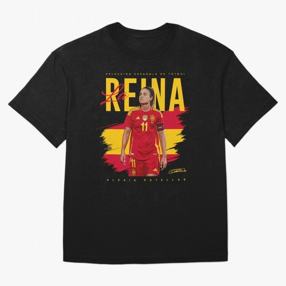 Alexia Putellas Oversized T-Shirt Turn Football Passion into Global Football Passion for FIFA World Cup 2026 USA Canada Mexico, Filled with Messi, Germany, Goal Celebration Energy, Supporter Heritage, Football Icons and Worldwide Tournament Joy;