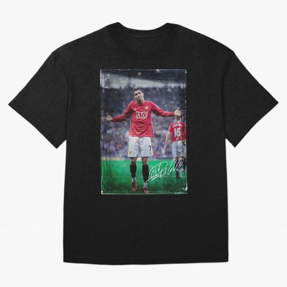 Cristiano Ronaldo Oversized T-Shirt Make Memories around FIFA World Cup 2026 Group Stage for Fans of Mbappe and Neymar and Argentina, France and Brazil, Bringing Global Supporter Spirit, Legendary Goals, National Colors and Tournament Celebration;