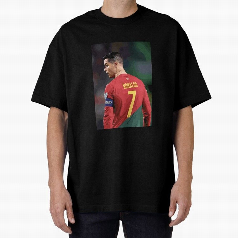 Cristiano Ronaldo Oversized T-Shirt Show Love for Legendary Goals in FIFA World Cup 2026 USA Canada Mexico Spirit, Connected to Netherlands, Neymar, Classic Soccer Heritage, Championship Pressure, Fan Loyalty and International Pride; Ideal for