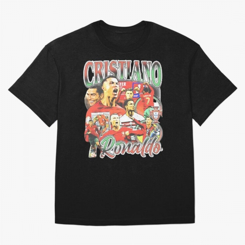 Cristiano Ronaldo Oversized T-Shirt Show Your Tournament Heart for FIFA World Cup 2026 Group Stage Spirit, Inspired by Netherlands, Haaland, Football History, Final Match Energy, Crowd Noise and Once in a Lifetime Moments; Made for Die Hard