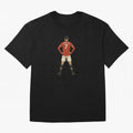 Ronaldo Oversized T-Shirt Spotlight FIFA World Cup 2026 Spirit, Filled with Spain and Netherlands, CR7 and Messi, Championship Spirit, Famous Goals, Roaring Crowds and International Football Unity; Great for Supporters Who Love Legendary Players,