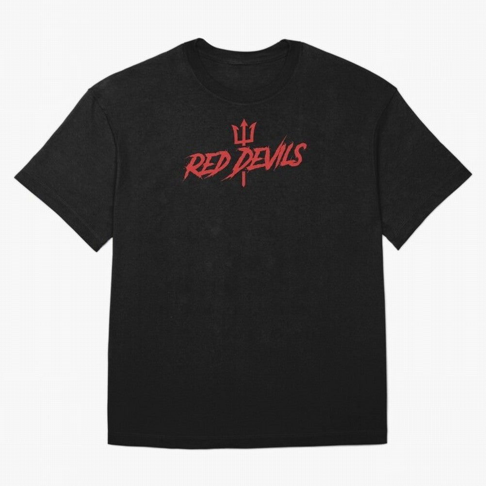 Red Devils Oversized T-Shirt Show Your Stadium Side during FIFA World Cup 2026 for Fans of Haaland and Argentina and Brazil, Bringing Worldwide Fan Energy, Dramatic Goals, Stadium Lights and Championship Celebrations; Ideal for Passionate Fans Who