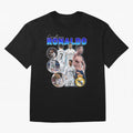 CR7 Real Madrid Poster ¨C For Football Fans and Gift For Ronaldo Supporters Oversized T-Shirt Bring International Match Energy to the FIFA World Cup 2026 Journey through Cristiano Ronaldo Highlights, Spain and Netherlands Pride, Supporter Pride,