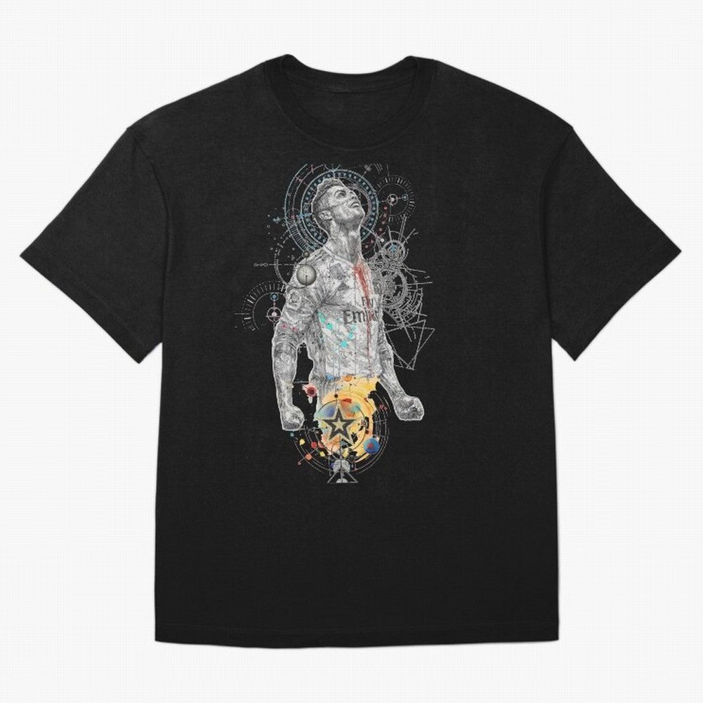 Cristiano Ronaldo Football Playmaker Oversized T-Shirt Upgrade FIFA World Cup 2026 Group Stage Spirit, Made for France, Messi, CR7 and Mbappe, Vintage Soccer Flavor, Modern Football Stars, National Flags and Final Night Emotion; Made for Die Hard