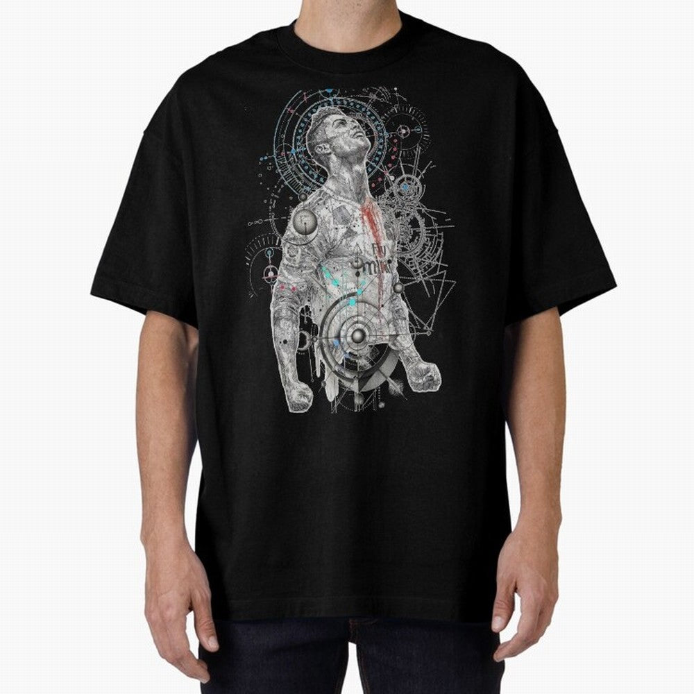 Cristiano Ronaldo Football Playmaker Oversized T-Shirt Show Passion for the Stars of the FIFA World Cup 2026 Journey through Messi, CR7 and Mbappe Highlights, England Pride, Soccer Culture, Superstar Moments, National Team Dreams and Competitive