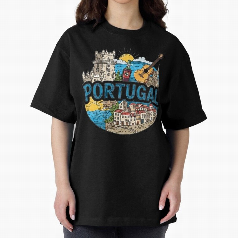 PORTUGAL Oversized T-Shirt Honor Global Football Passion for FIFA World Cup 2026, Featuring Neymar, Netherlands, Football History, Final Match Energy, Crowd Noise and Once in a Lifetime Moments; Perfect for Fans, Collectors, Family Gatherings,