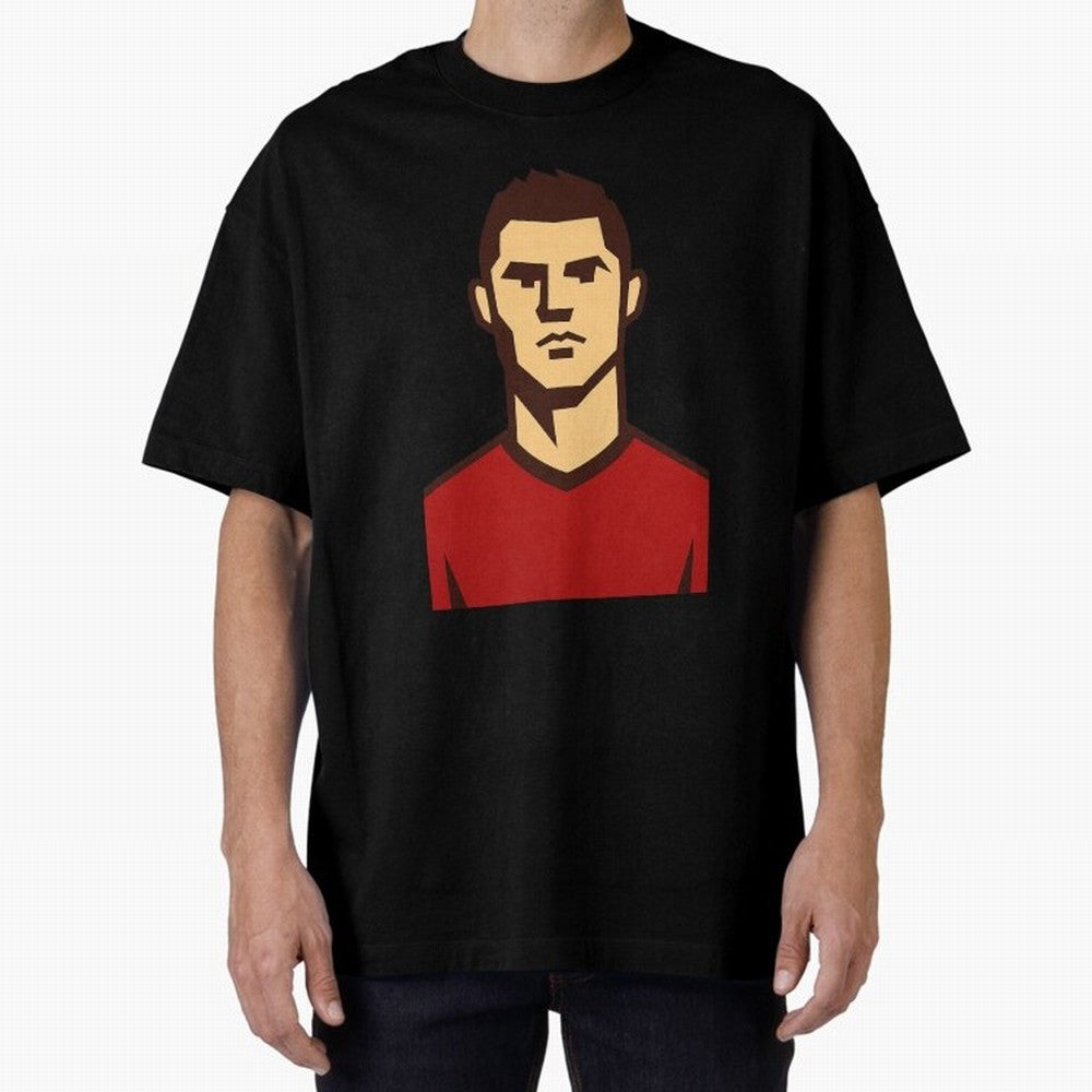 cristiano 2 Oversized T-Shirt Support the Legends of the FIFA World Cup 2026 USA Canada Mexico Journey through Haaland Highlights, France and Portugal Pride, Game Day Rituals, Football Legends, Country Pride and the Road to the Final; Made for