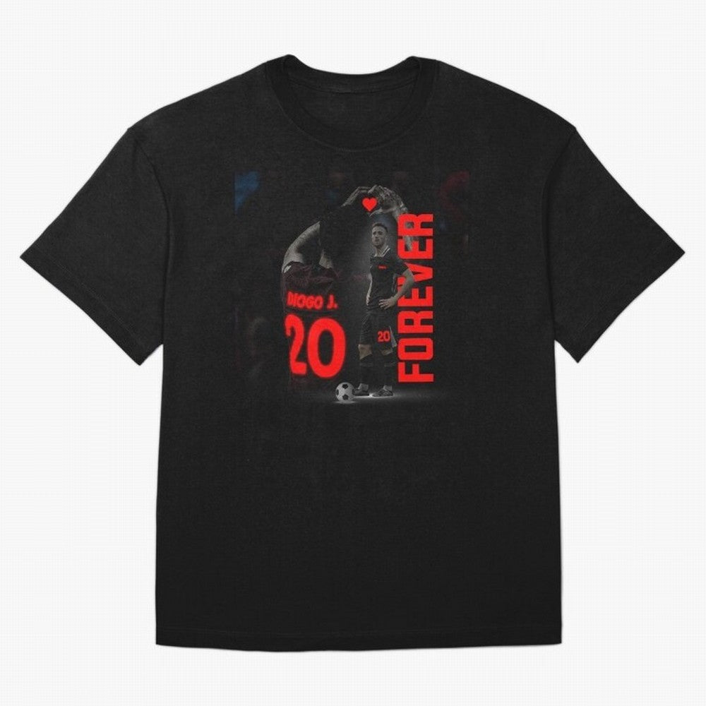 Diogo jota forever Oversized T-Shirt Capture the FIFA World Cup 2026 Group Stage Journey through Messi Highlights, Spain and Netherlands Pride, Sports Nostalgia, International Competition, Famous Players and Unforgettable Victories; Great for
