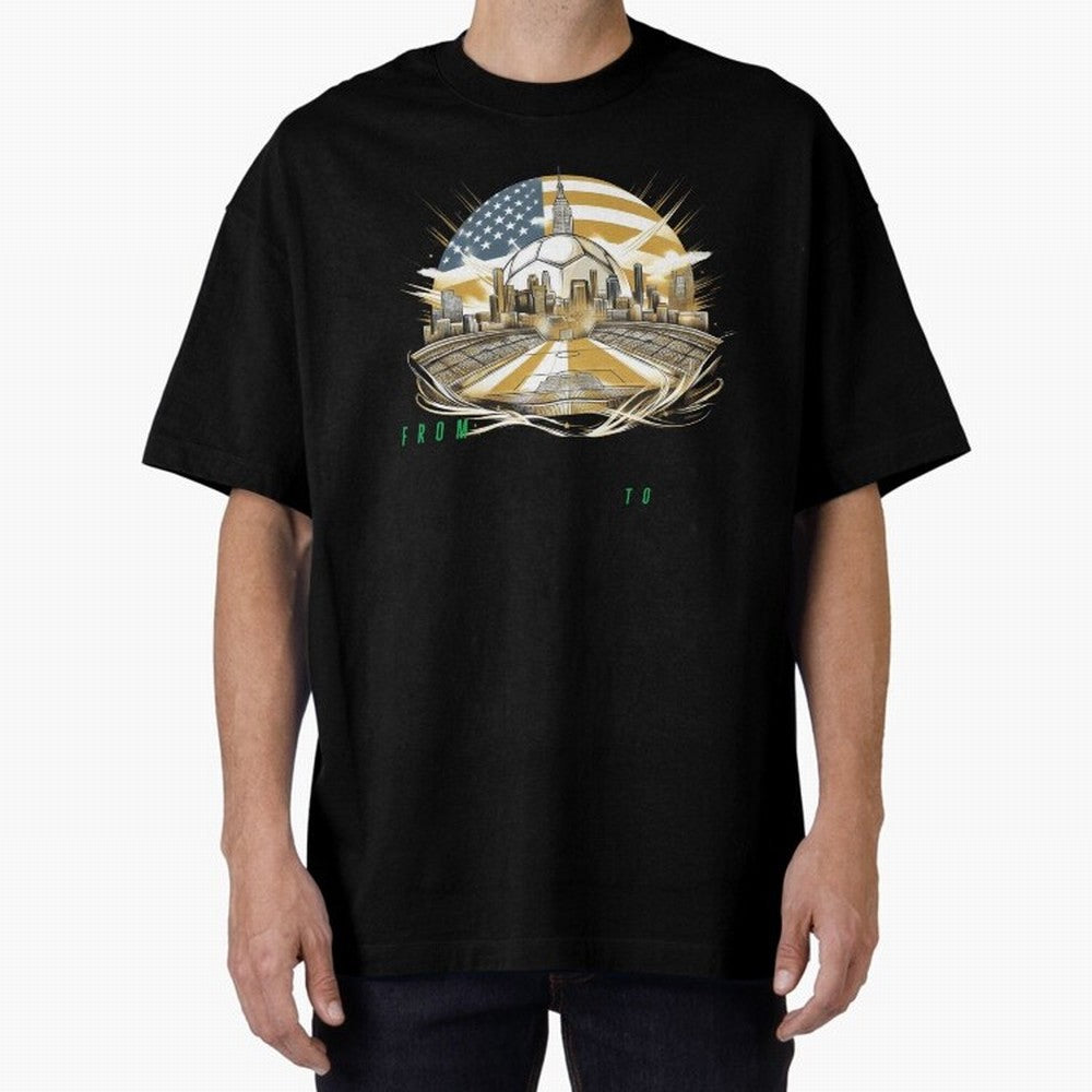 HALA MADRID | Merengues! Oversized T-Shirt Wear the Spirit of FIFA World Cup 2026 Highlighting CR7, England and Germany Energy, Global Supporter Spirit, Legendary Goals, National Colors and Tournament Celebration; Made for Collectors Who Enjoy